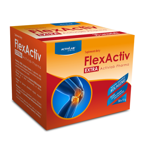 Activlab FlexActiv Extra Hydrolizat kolagenowy Witamina C