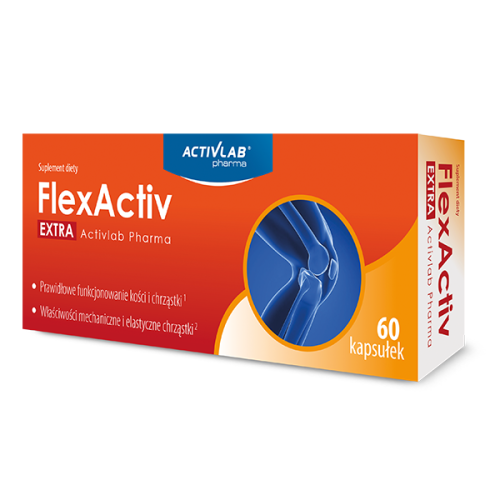 Activlab FlexActiv EXTRA 60 caps Glukozamina Chondroityna Kolagen