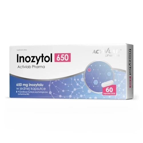 Activlab Inozytol 650 z witaminą B6
