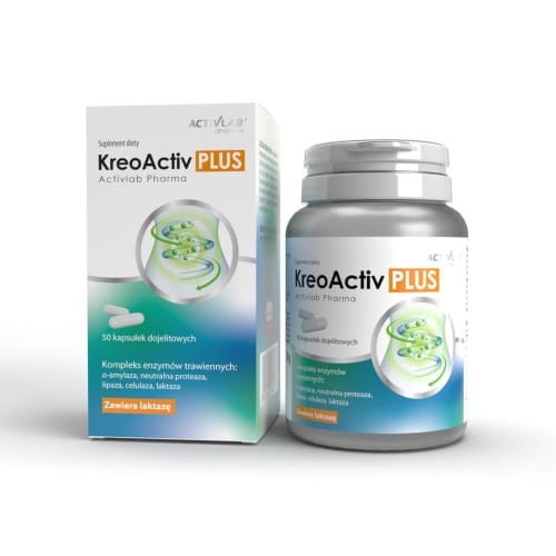 Activlab KreoActiv PLUS Amylaza Proteza Lipaza