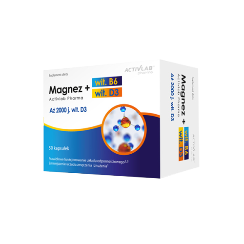 Activlab Magnez B6 + D3