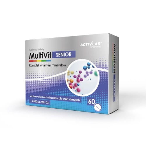 Activlab MultiVit Senior Witaminy minerały