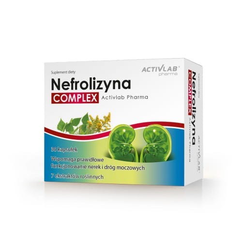 Activlab Nefrolizyna COMPLEX Pietruszka Skrzyp Perz Lubczyk Rdest