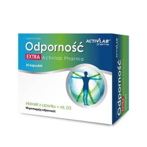 Activlab Odporność EXTRA Czarny bez Jeżówka Czosnek Witamina C D3