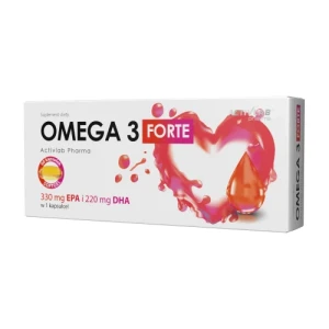 Activlab Omega 3 FORTE z witaminą E EPA DHA