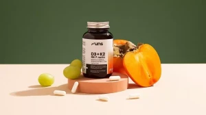 UNS WITAMINA D3 4000 K2 MK-7 NATTO 60 vege kaps.