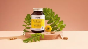 UNS BUZDYGANEK NAZIEMNY + BIOPERINE 60 vege kaps. Bioperyna