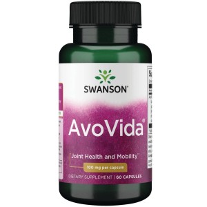 SWANSON AvoVida 100mg 60caps Awokado Fitosterole
