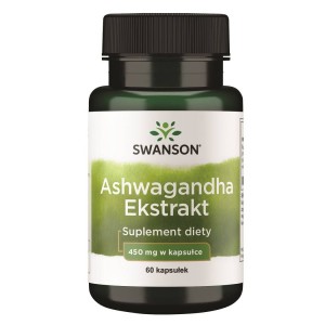 Swanson Ashwagandha extract 450mg /60kaps ashwaganda