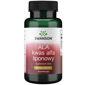 Kwas alfa liponowy (ALA)- 600mg/60kaps