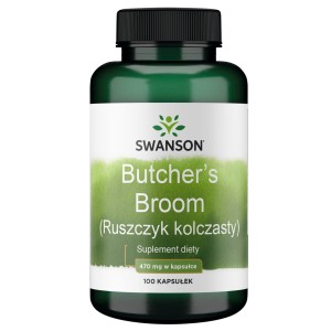 butchers Butcher`s broom (Ruszczyk kolczasty)- 470mg/100kaps