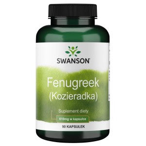 Swanson Fenugreek (Kozieradka) - 610mg/90kaps  fenugrek
