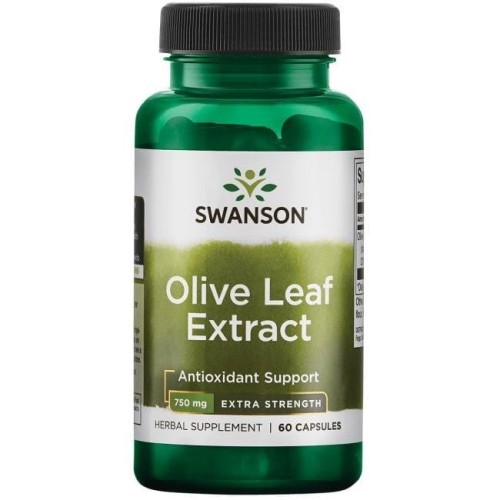 Olive Leaf extract - 750mg/ 60kaps liść oliwny