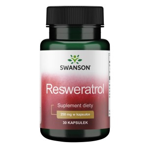 Swanson Resweratrol (resveratrol)- 250mg/30kaps  rdest