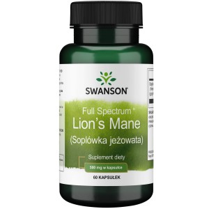 Lion`s mane Soplówka jeżowata 500mg/60kap