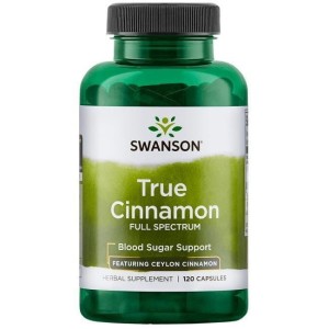 Cynamon cejloński - 300 mg / 120 kaps