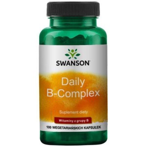 Swanson Daily B-200 - kompleks witamin B ( Balance B ) -100 kaps
