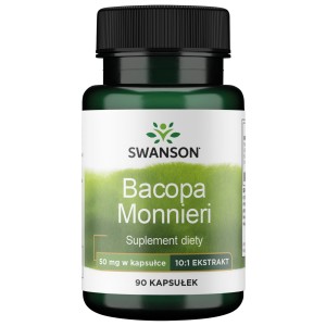 Bacopa Monniera 10:1 extract 50 mg