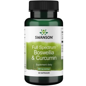 Swanson Turmeric Kurkuma i Bromelina 60kaps