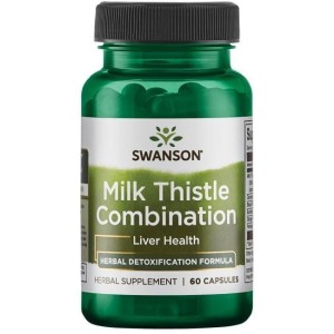 Swanson Milk Ostropest Combination ( Mniszek, rzodkiew, łopian, imbir, pietruszka) 60kaps
