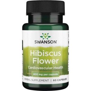 Swanson  Hibiscus Flower 400mg 60kaps Hibiskus