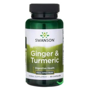 Swanson Full Spectrum Imbir & Turmeric (kurkuma)