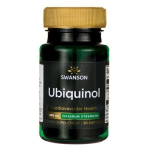 Swanson Ubichinol 200mg Ubiquinol