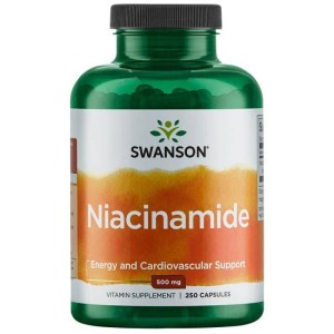 Swanson B3-  Niacyna-  niacinamide-  amid kwasu nikotynowego 250mg