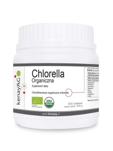 Kenay Organiczna Chlorella (600 tabletek)