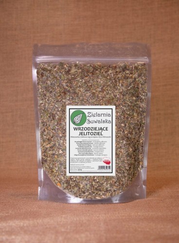 Zielarnia Suwalska Wrzodziejące jelitoziel 450 g wg Klimuszki