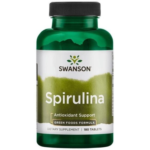 Swanson Spirulina 500mg/180tab