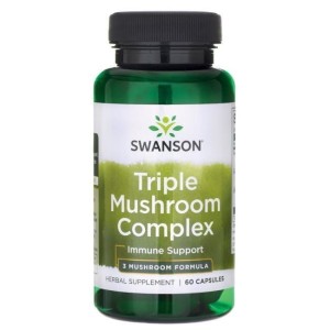 Swanson Triple Mushroom Complex Reishi Maitake Shiitake