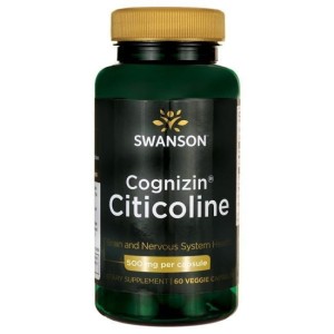 Swanson Cognizin Citicoline 100mg 60vcaps Cytykolina Cholina