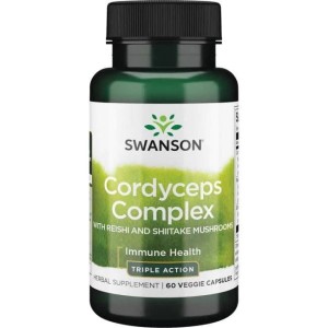 Swanson cordyceps complex 60 vege caps