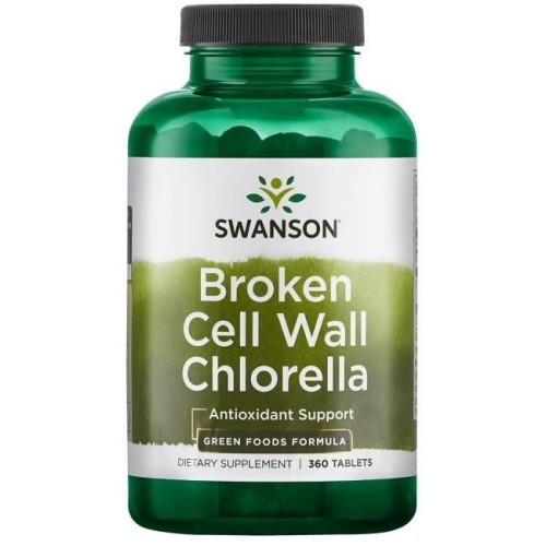 swanson  Chlorella- 500mg/360kaps