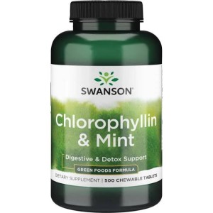 Swanson Chlorofil z miętą - mięta