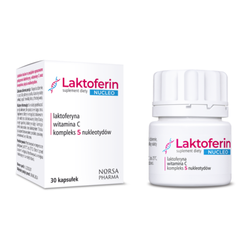 Norsa Pharma Laktoferin Nucleo Nukleotydy Laktoferyna Witamina C