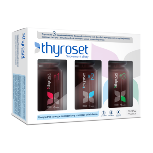 Norsa Pharma Thyroset Tarczyca Omega 3 Witaminy
