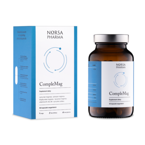 Norsa Pharma CompleMag Magnez jabłczan cytrynian taurynian bisglicynian