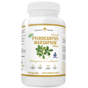Alto pharma Pterocarpus Marsupium Ekstrakt 500mg REGULACJA POZIOMU CUKRU 90 kapsułek