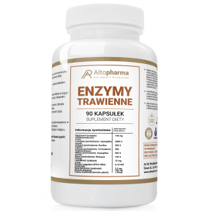 Alto pharma Enzymy trawienne amylaza inulina coagulans lipaza