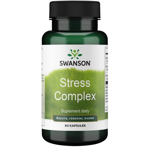  Swanson stress complex rhodiola bazylia kozłek 