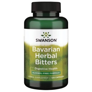 Swanson Bavarian herbal bitters karczoch mniszek kurkuma krwawnik drapacz fenkuł