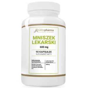 Alto pharma Mniszek Lekarski Ekstrakt 600mg TRAWIENIE WĄTROBA KORZEŃ DANDELION 90 kapsułek