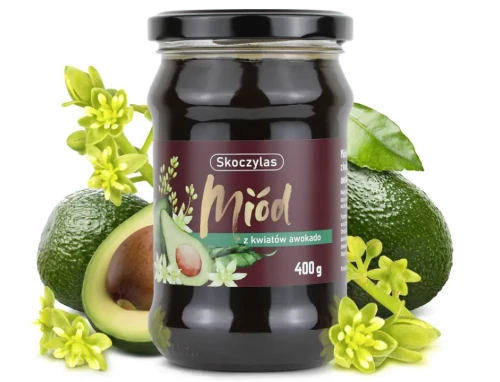 Skoczylas MIÓD z kwiatów awokado 400ml