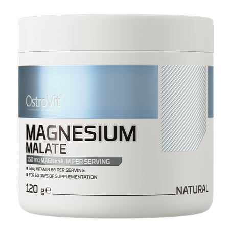 OstroVit Jabłczan Magnezu 120 g naturalny