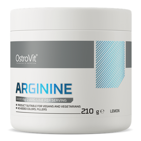 OstroVit Arginina 210g cytrynowy