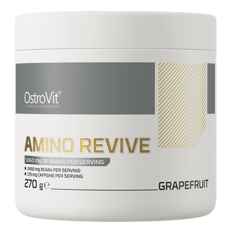 OstroVit Amino Revive 270 g grejpfrutowy kofeina zielona kawa herbata