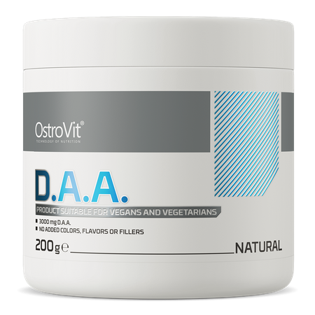OstroVit D.A.A. 200 g naturalny kwas D-asparginowy 