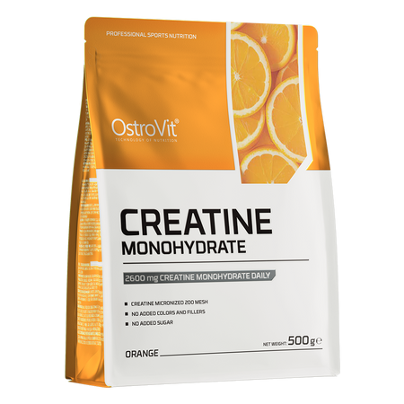 OstroVit Monohydrat Kreatyny 500 g pomarańczowy kreatyna 